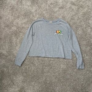 Avocado toast crop top